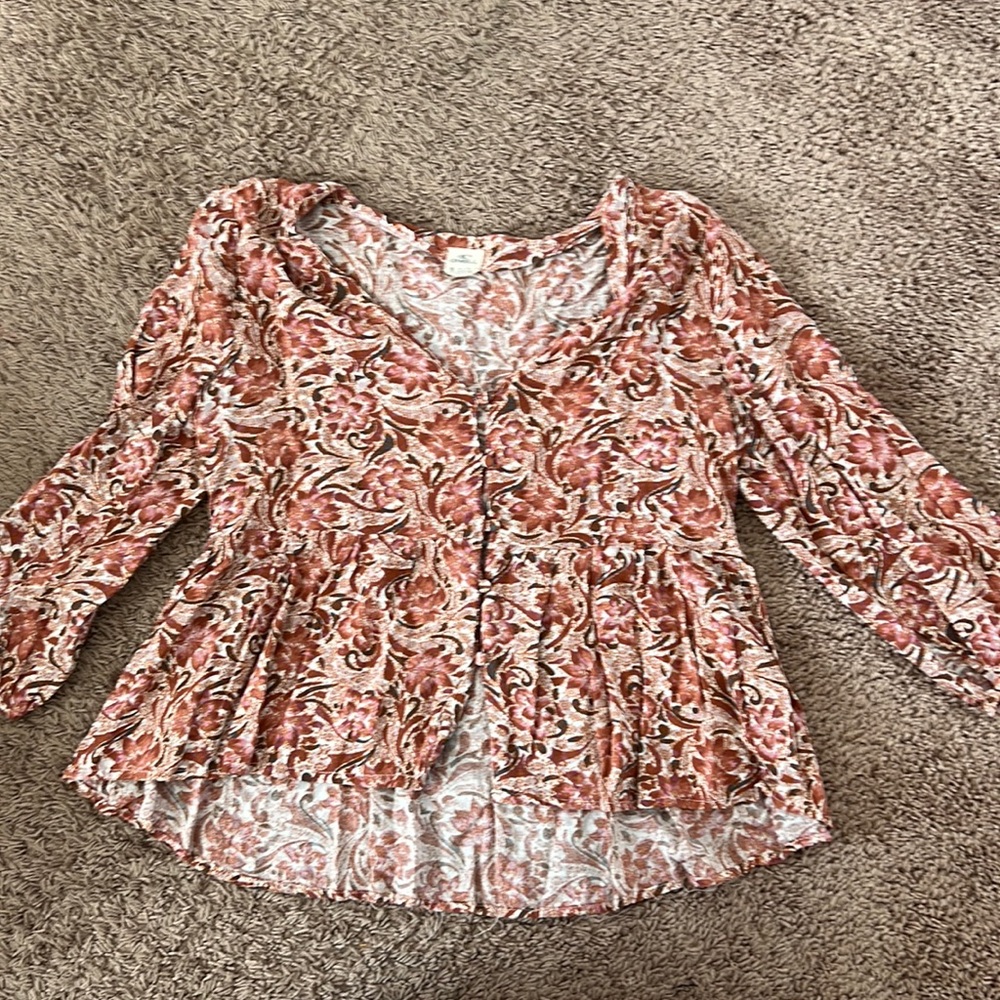 O’Neil quarter sleeve blouse